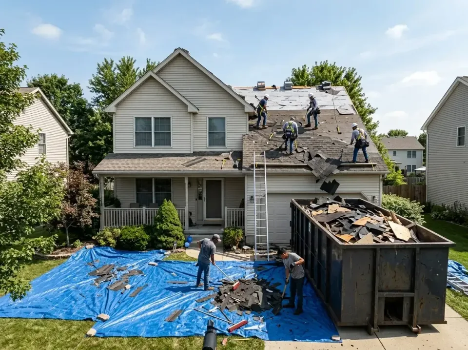roof-replacement-debris-remova-004 — frequently asked questions, Cheapest Dumpster Rentals in Beech Grove, IN